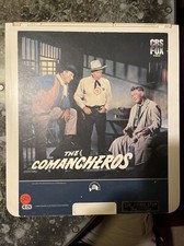 THE COMMANCHEROS JOHN WAYNE CED Video disc laser