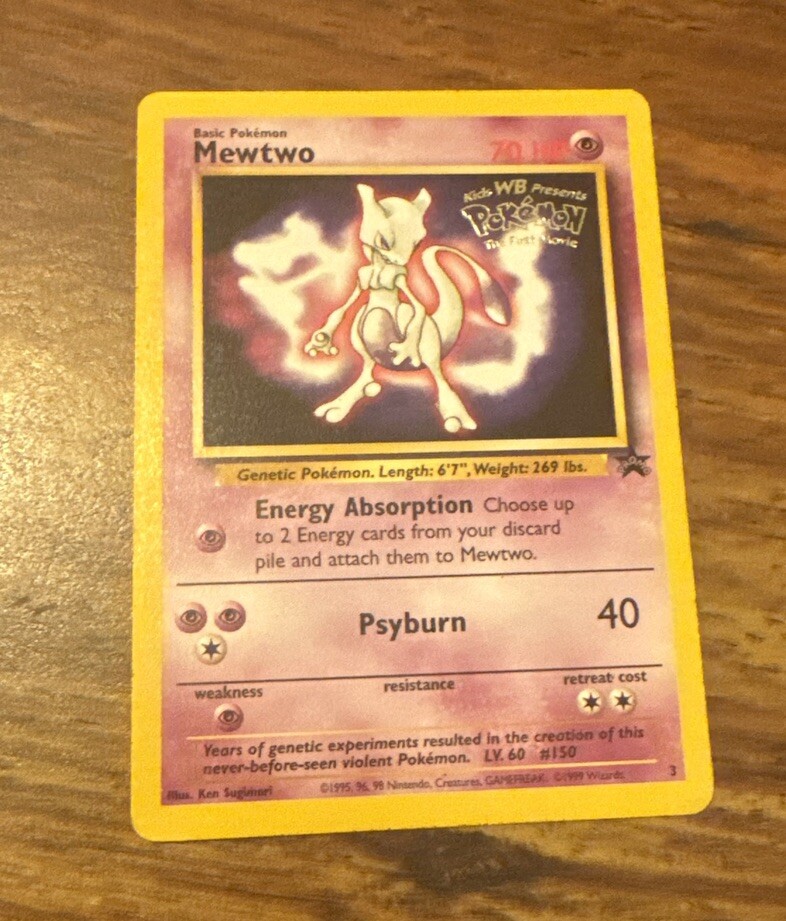 mewtwo pokemon card value promo - V -SWSH229 - Full Art - Black Star Promo Card Type Value of this MewTwo Movie