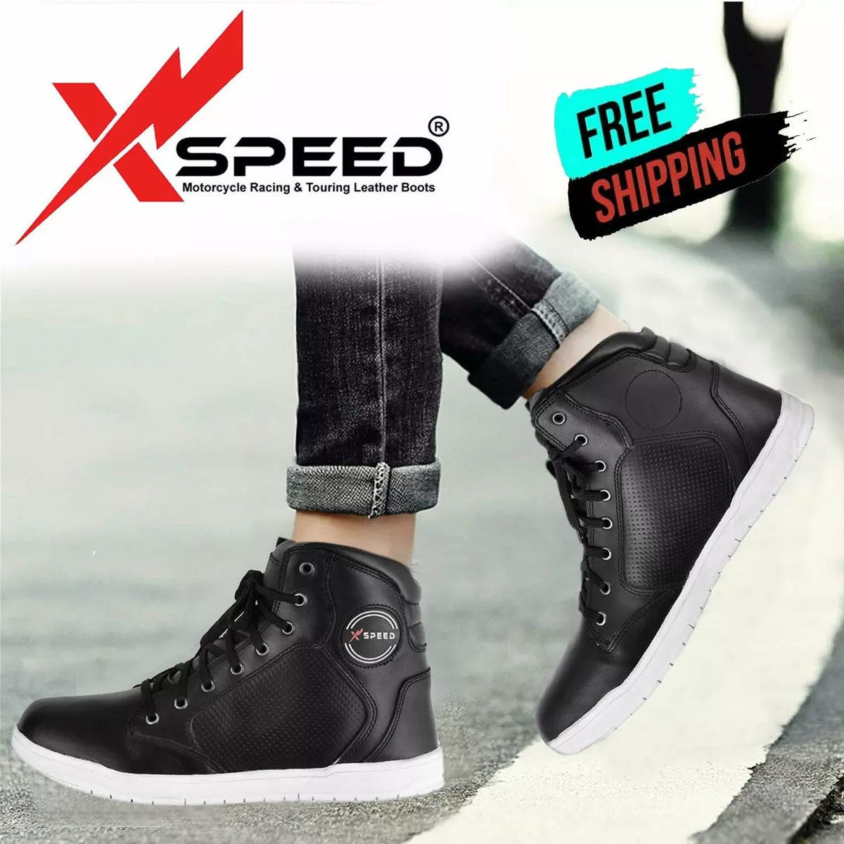 Sneaker hotsell boots leather