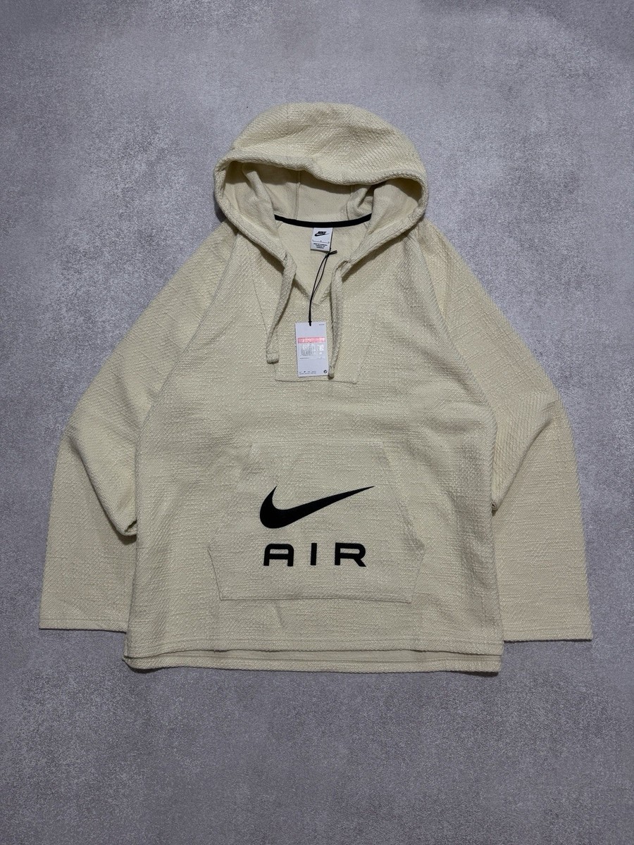 NWT Nike x Stussy NRG Pullover Hoodie Natural SS22 Fossil Unisex