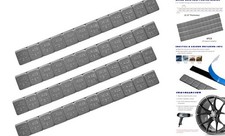 1/4 Oz Adhesive Backed Wheel Weights, 0.25 Ounce Stick on Wheel Weights 48 PCS