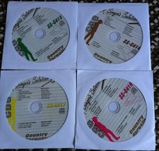 4 CDG COUNTRY DISCS KARAOKE ALL STARS 415-418 BLAKE SHELTON TONY KEITH CDS