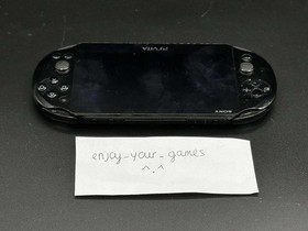 Sony PS Vita LED PCH-2000/2001 Black Model WIFI with Charger - SHIP IN 1-DAY