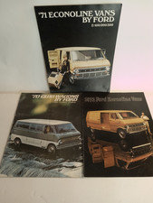 Ford Vans Brochures 1970 1971 1972 Club Econoline Ford Vans Brochures 1970 1971 1972 Club Econoline