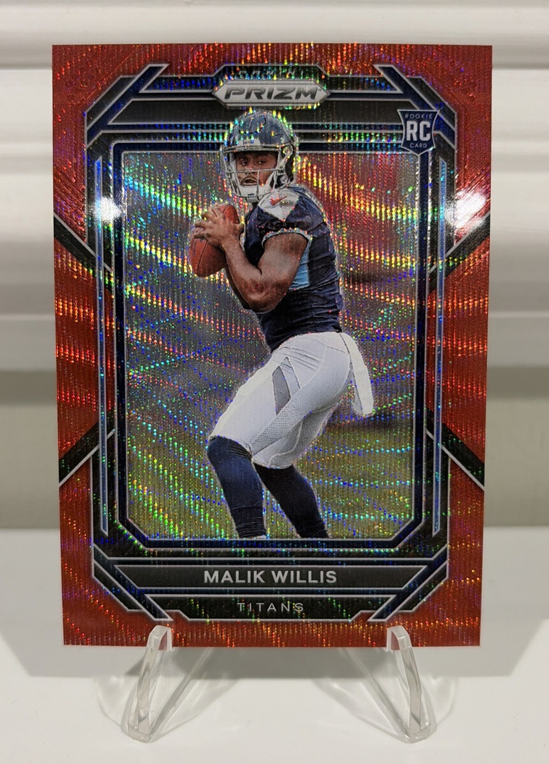 2022 Panini Prizm Malik Willis #303 Red Wave Rookie #58/149 (RC) 🔥🔥