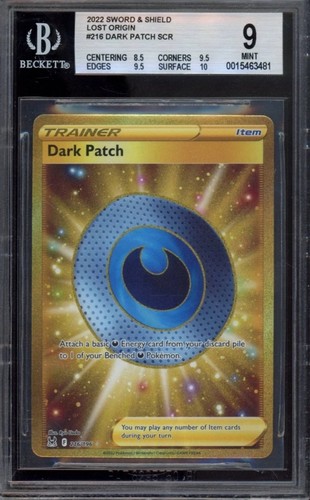Dark Patch graded BGS 9 for sale on eBay