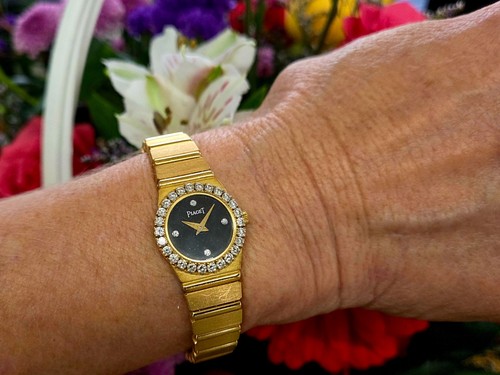 Piaget Polo Classic Womens Watch, 18k Gold model 8296C701