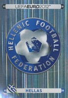 Panini Em 2012 Deutsche Version - Sticker 79 - Logo- Griechenland