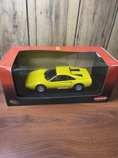 Kyosho Ferrari 308GTB 1:18 Diecast Car Yellow 1976 Gorgeous Collection No.08181Y