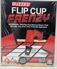 Buzzed Flip Cup Frenzy Racing Party Game