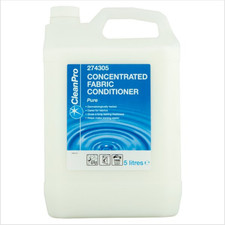 Image of CleanPro Pure Concentrated Fabric Conditioner 5 Litres - Case of 1