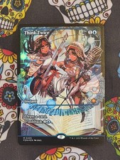 Think Twice (Showcase) #425 (Foil) (NO PLAY (JP Ver) Foundations FDN Magic MTG