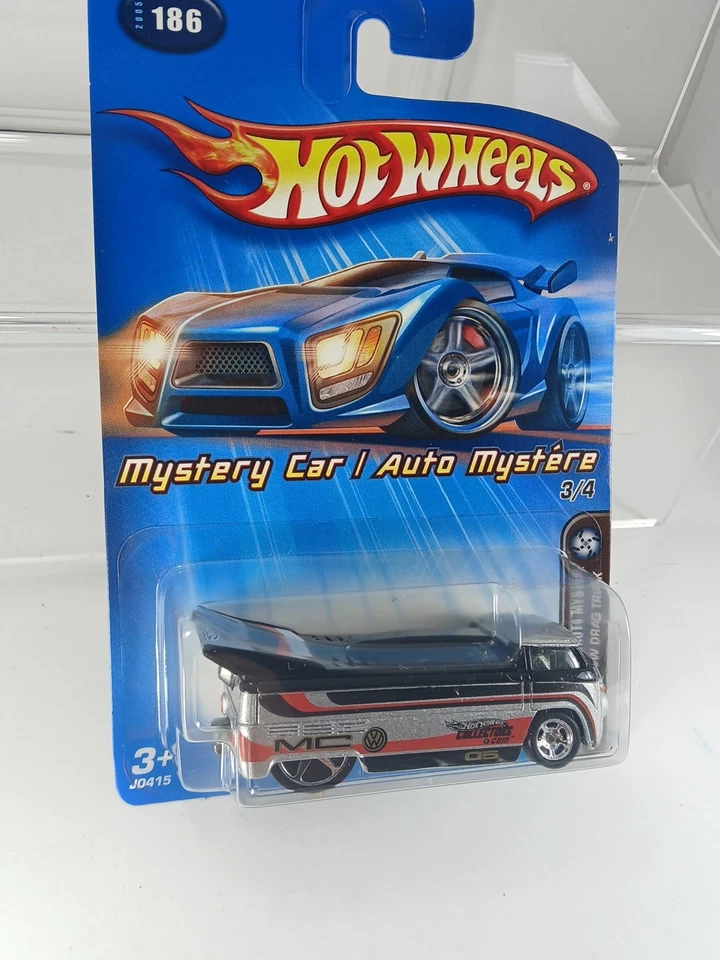 Camión de arrastre Monmc 2005 Mystery Car Hot Wheels VW personalizado 186 con protector  Foto 4 de 4