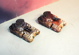 BATTLETECH BRADLEY IIC TANK VEHICLE SET [CLAN HELL'S HORSES] (3D-PRINTED)