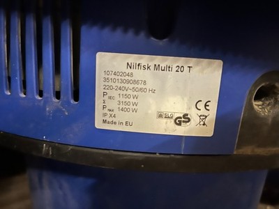 Ersatzteile f Nilfisk Multi 20T Kabelbaum m Steuerplatine & Master-Slave Steckdo