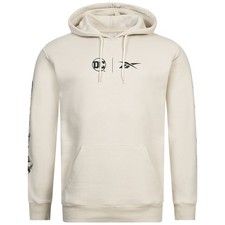 Reebok x RBK DC COMICS Hoodie Herren Kapuzen Sweatshirt beige neu