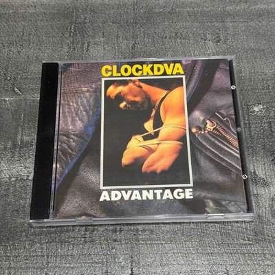 ClockDVA  Advantage CD Album US 1989 Edition VG+/VG+ Electronic New Wave