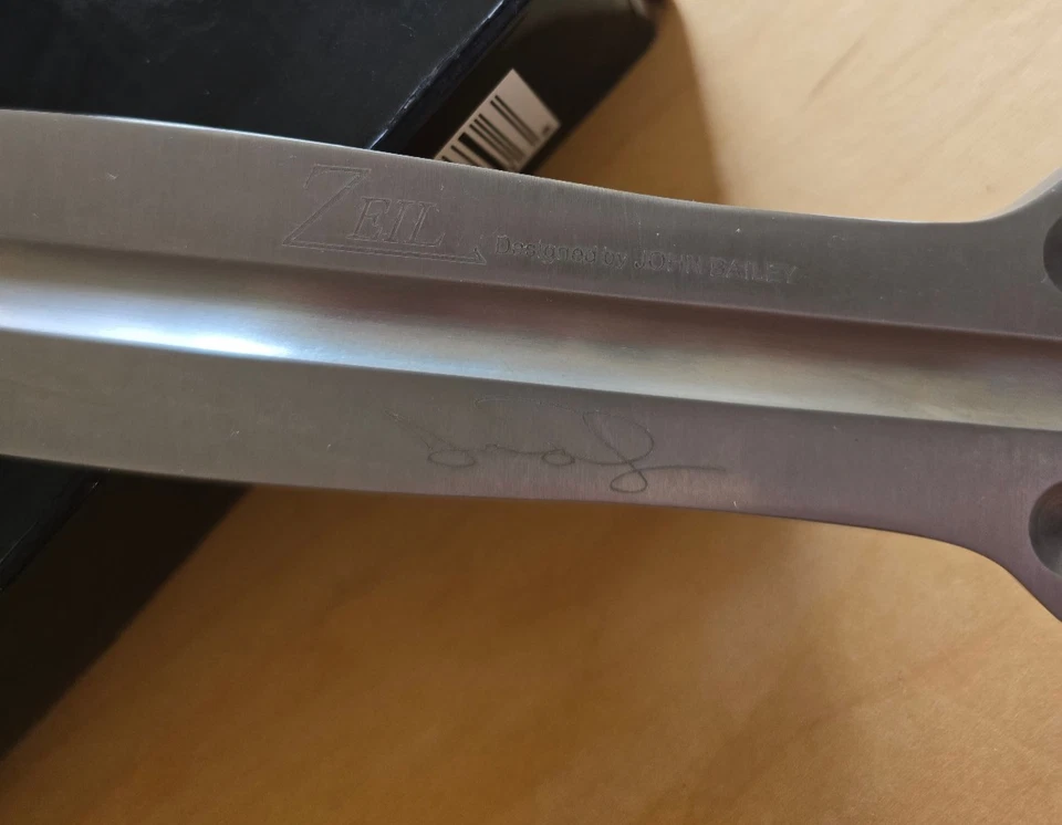 Cuchillo Lanzador Boker John Bailey Ziel II 02MB164 Hoja Fija NUEVO Foto 3 de 4