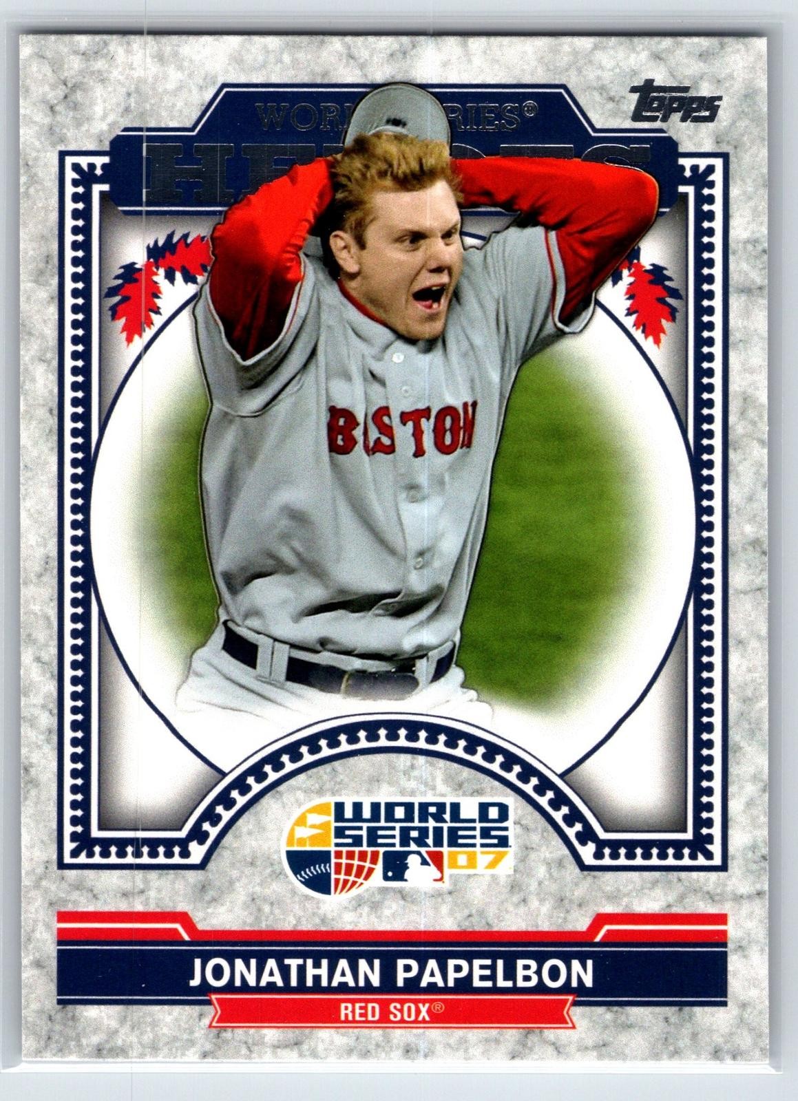 2014 Topps Update #WSH-JP Jonathan Papelbon World Series Heroes