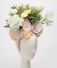 Bellissima Millinery Collection Floral Headband Fascinator