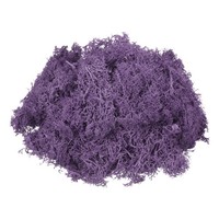 4.6Oz Kunstmoos Dunkellila FüR Topfpflanzen, Deko Indoor, Basteln