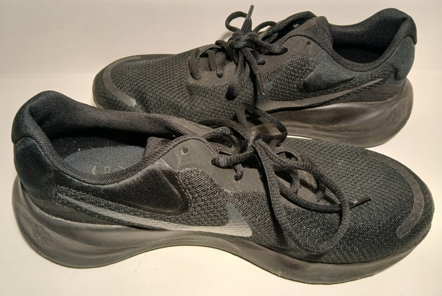 Nike Men's Revolution Running Shoes Black/Black Size 8.5W Athletic thumbnail 5