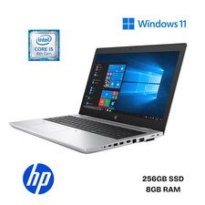HP ProBook 650 G4 15.6" Laptop Intel i5 8250U 8GB RAM 256GB SSD Windows 11