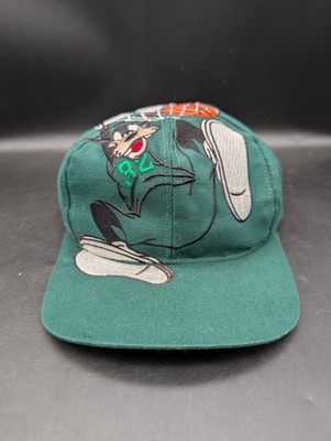 Vintage 90s Disney Goofy Dunking Basketball Snapback Cap Full Embroidered