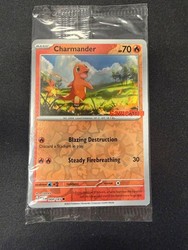 Charmander 004/165 Scarlet & Violet: 151 GameStop Exclusive Promo Reverse Holo