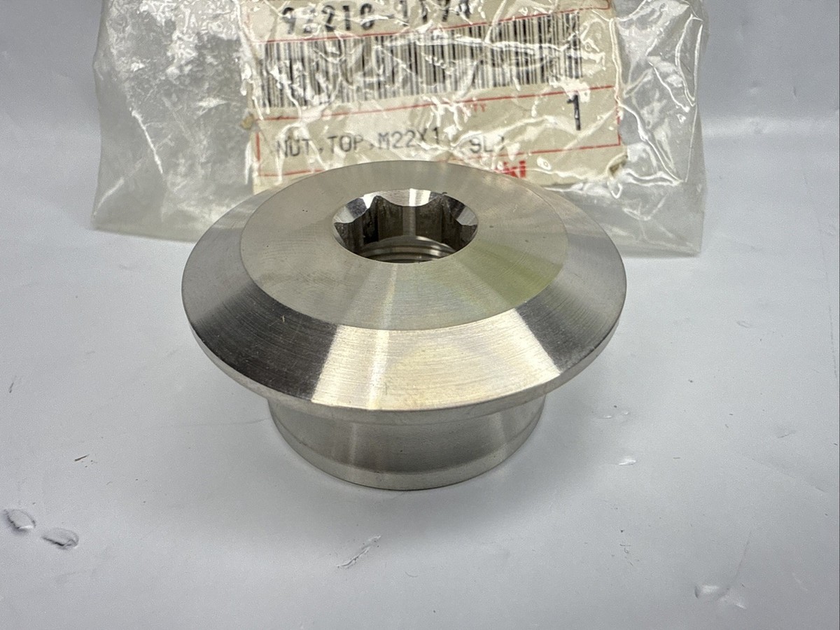 NOS KAWASAKI NINJA ZX12R TOP TRIPLE TREE M22x1.0 STEERING STEM NUT