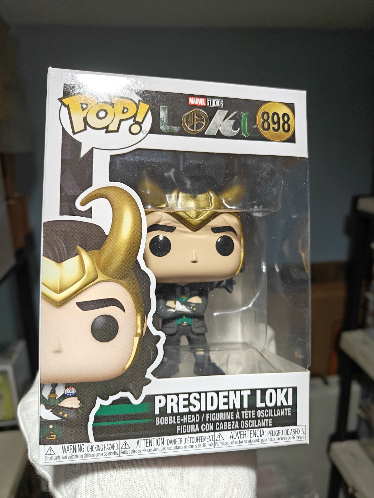 Marvel Studios President Loki # 898 Funko Pop Común Disney+