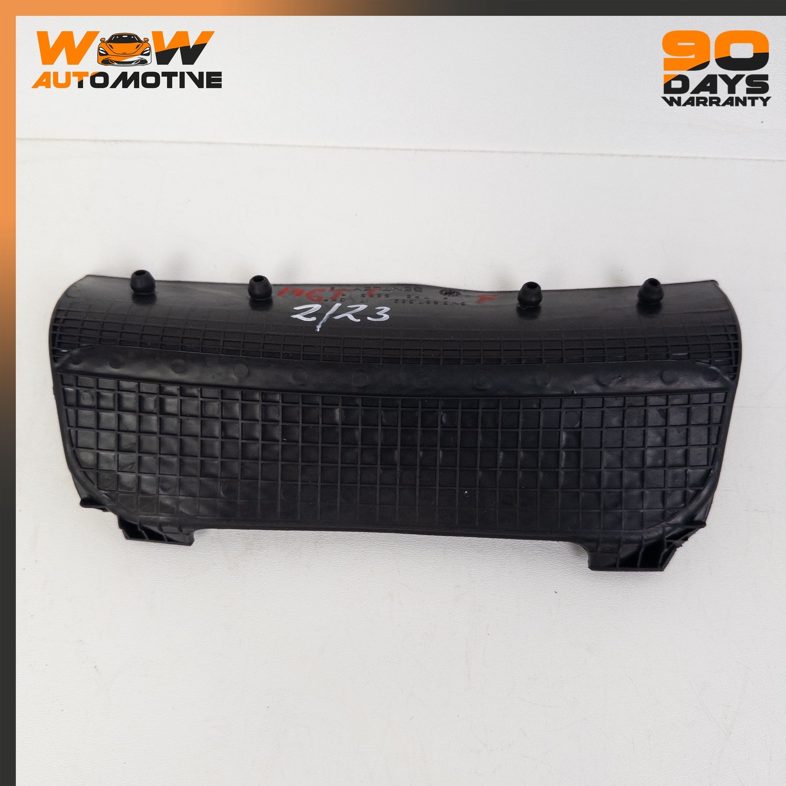 12-19 BENTLEY CONTINENTAL GT GTC FRONT CENTER CONSOLE RUBBER GRIP TRAY OEM