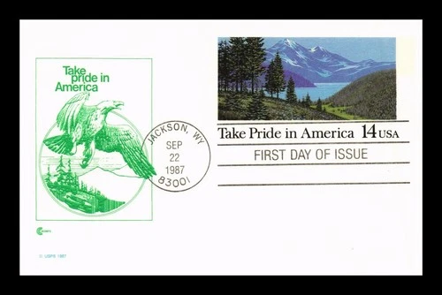 DR JIM STAMPS US FIRST DAY CARD TAKE PRIDE IN AMERICA COVER CRAFT CACHET