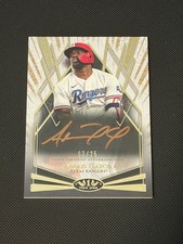 2022 Topps Tier One - Breakout Autographs Adolis Garcia #BOA-AGA Bronze Ink /25