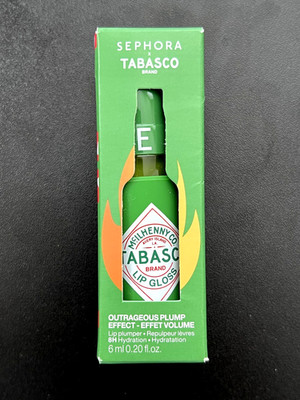 Sephora X Tabasco Jalapeño Outrageous Plump Effect 6ml Brand New Limited Edition