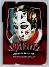 2011-12 In The Game Between The Pipes #MM-04 Murray Bannerman Masked Men IV Ruby