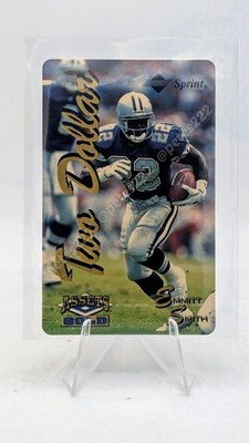 1995 Classic Assets Gold - EMMITT SMITH $2 Sprint Phone Card