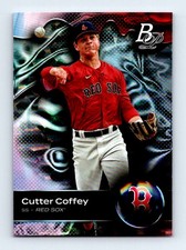 #TOP-76 2023 Bowman Platinum ICE FOIL * Cutter Coffey Boston Red Sox