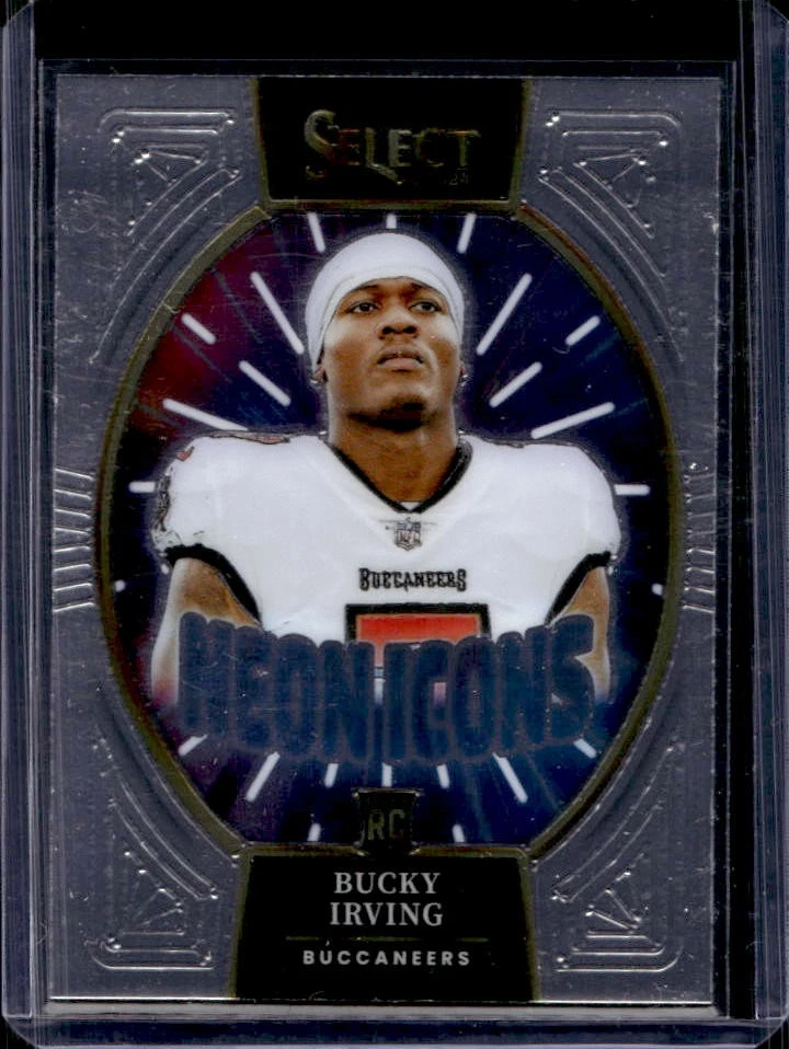 Bucky Irving Panini Select Neon Icons #12 Base