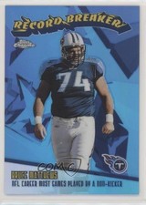 2003 Topps Chrome Record Breakers Refractor 38/100 Bruce Matthews #RB4 HOF 3c7