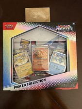 Pokemon TCG SV8.5 Prismatic Evolutions Poster Collection Box Factory Sealed