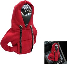 Mini hoodie cover for car gear shift knob.