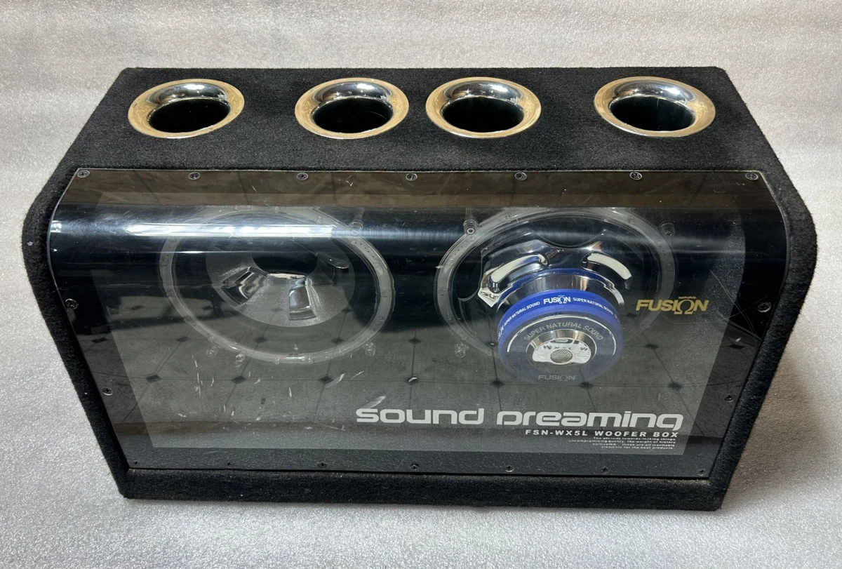 カーオーディオ SOUND preaming FSN-Wx5L WOOFER BOX Fusion Car Subwoofers for sale SOUND DREAMING [FSN-WX5L] | eBay