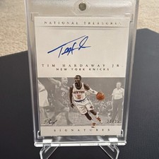 2014-15 Panini National Treasures - Signatures Tim Hardaway Jr. Gold Proof /25