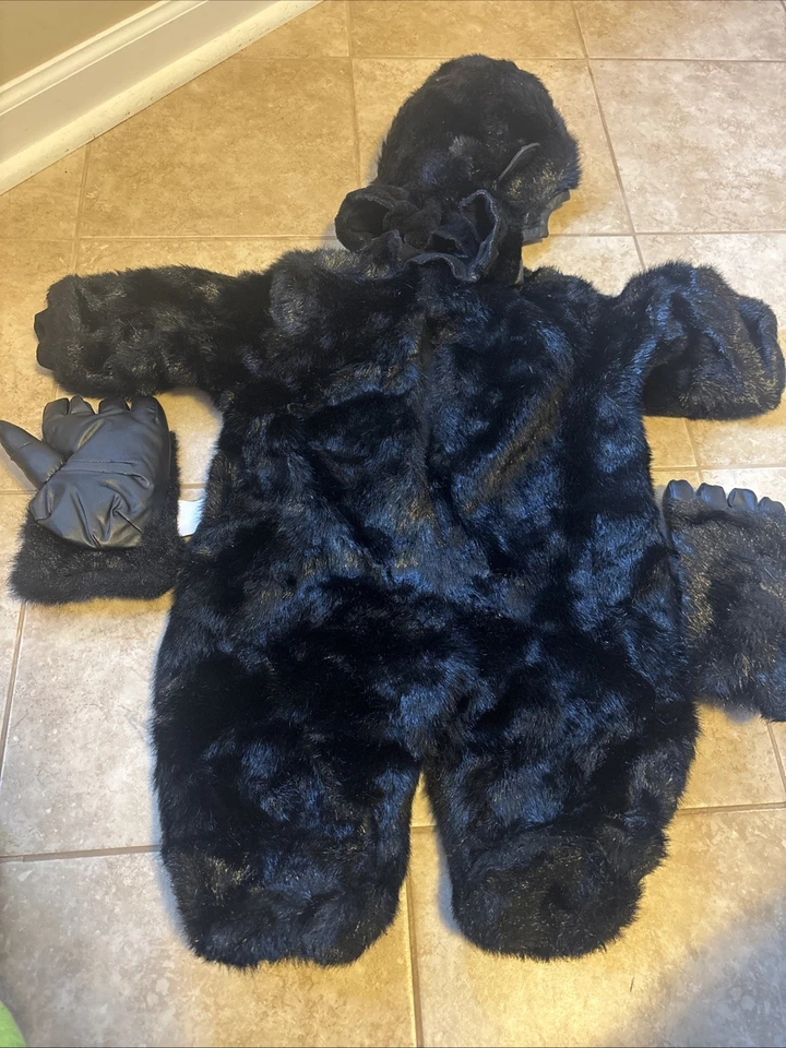 Juego Disfraz de Gorila Tom Arma con Tocado y Botines Talla 18m-2T Foto 3 de 4