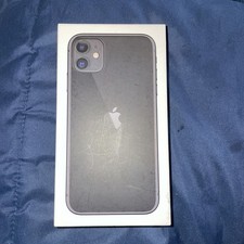  BOX ONLY Apple iPhone 11 Black 64GB