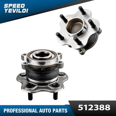 2x Rear Wheel Hub Bearing for Nissan Altima Maxima Murano Infiniti QX60 JX35 FWD
