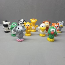 VTech SmartVille Animal Figure Lot Elephant Tiger Panda Monkey Magnetic