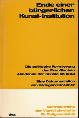 Ende einer bürgerlichen Kunst-Institution