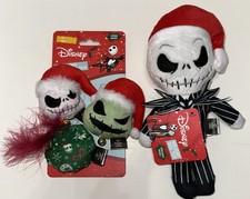 The Nightmare Before Christmas Jack Skellington Plush Dog  Cat Toys NEW